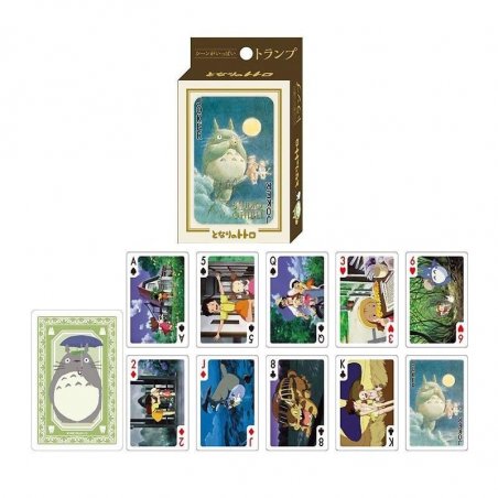 GHIBLI - Totoro - Jeu de cartes à jouer (54 cartes)