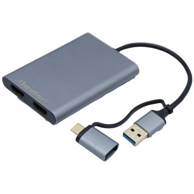 USB 3.0 GRAPHIC CARD DUAL DISPLAY HDMI 4K HDMI 1080p