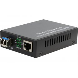 10/100/1000 to 1000LX Media conv. W/SFP SingleMode 20KM LC
