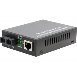 10/100/1000 to 1000SX Media conv. MultiMode Duplex SC 550m