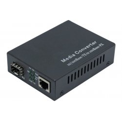 GIGABIT 10/100/1000 TO SFP PORT MEDIA CONVERTER
