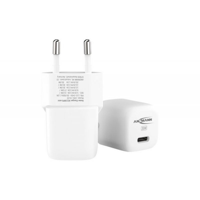 WALL USB CHARGER 1 PORT Type-C 30W