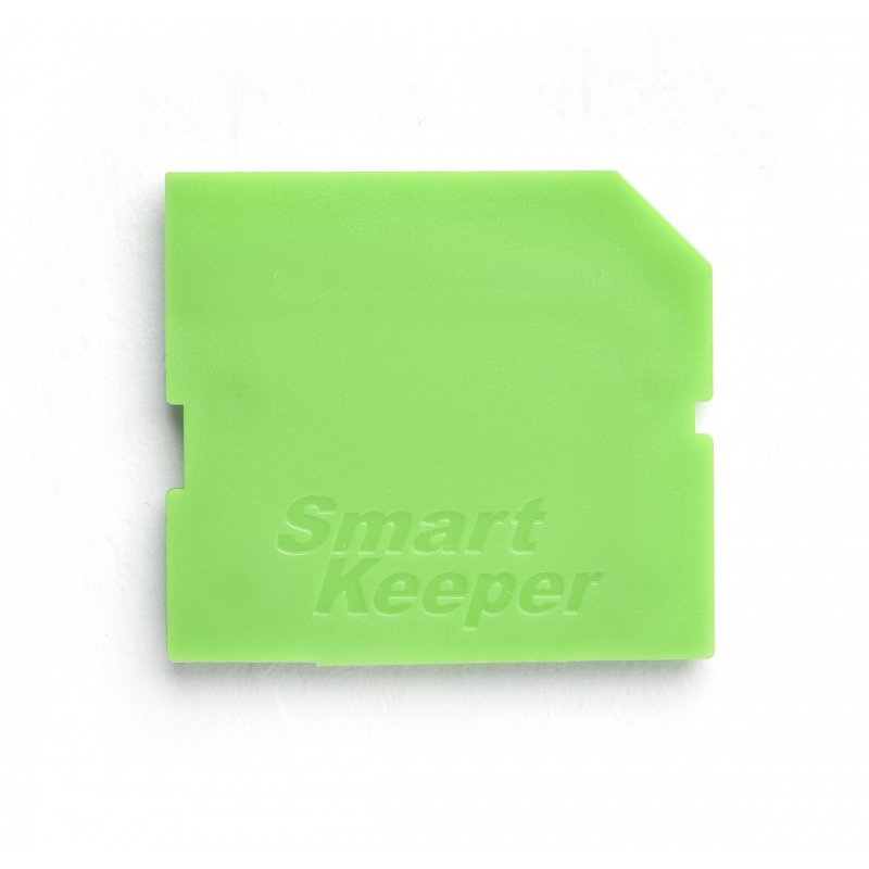Smartkeeper SD04PKGN bloqueur de port SD card Vert Plastique 1 pièce(s)