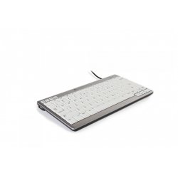 BakkerElkhuizen UltraBoard 950 clavier USB QWERTY US International Gris clair, Blanc