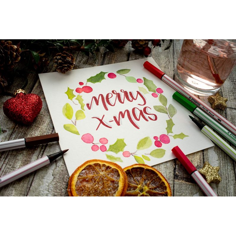 STABILO Pen 68 brush felt pen Multicolour 20 pc(s)