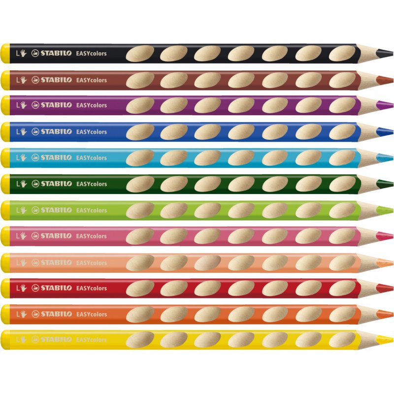 Stabilo - Easycolor L 12-stk (208625)