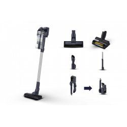 Samsung VS15A60AGR5 handheld vacuum Black, Silver Bagless