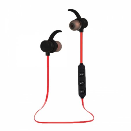 Esperanza EH186K headphones/headset Wireless In-ear Sports Bluetooth Black Red