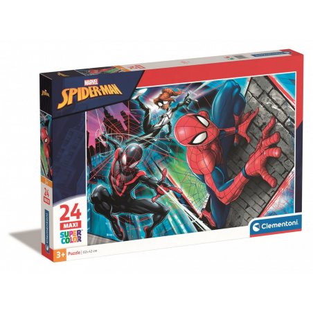 Puzzle Clementoni compatible - Spiderman (24 pièces)