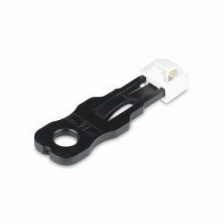 StarTech.com RJ45LOCKANDKEY bloqueur de port Bloqueur de port clé RJ-45 Noir, Blanc 10 pièce(s)