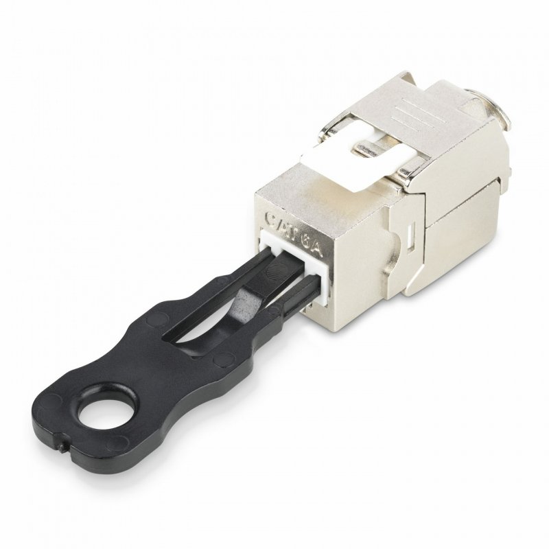 StarTech.com RJ45LOCKANDKEY bloqueur de port Bloqueur de port clé RJ-45 Noir, Blanc 10 pièce(s)