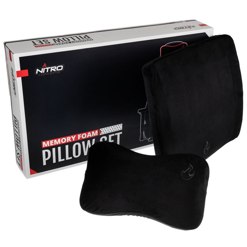 Coussin Nitro Concepts compatible Memory - Noir/Noir