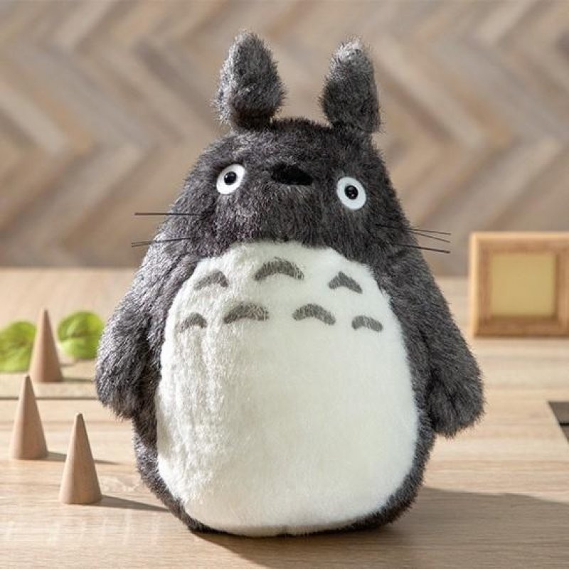MON VOISIN TOTORO - Totoro Gris - Peluche Acrylique M