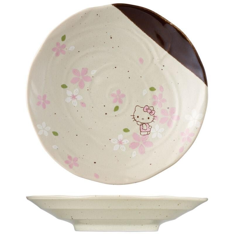 HELLO KITTY - Fleur de Cerisier - Assiette Creuse Mino 21.3x3.7cm