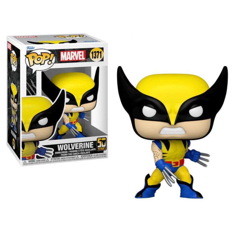 WOLVERINE 50E ANNIV. - POP Marvel N° 1371 - Wolverine (Classique)