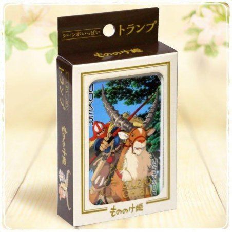 GHIBLI - Princesse Mononoke - Jeu de cartes à jouer (54 cartes)