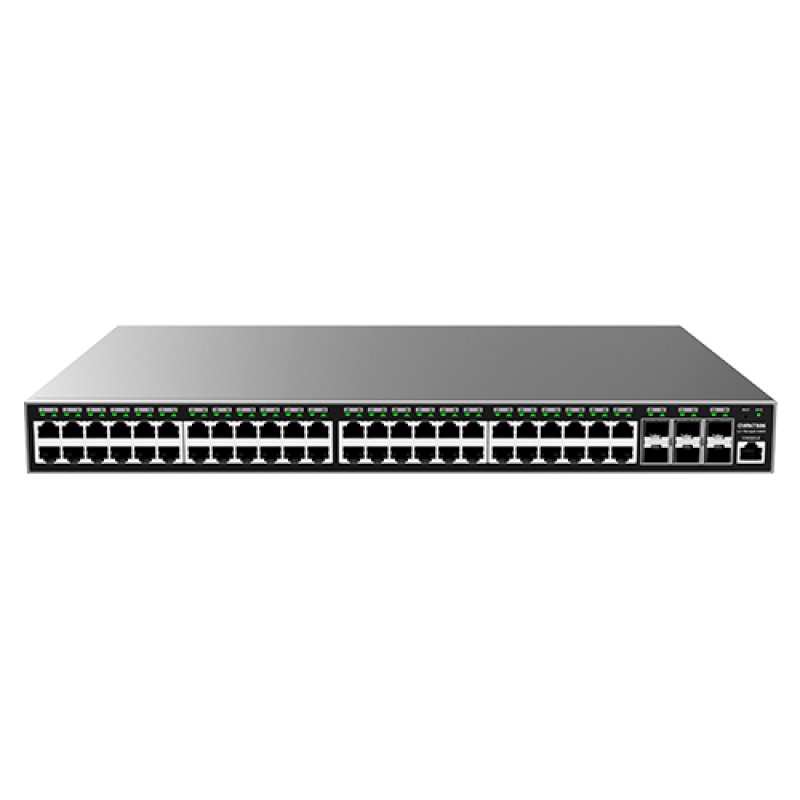 Grandstream Networks GWN7806P network switch Managed L2 Gigabit Ethernet (10/100/1000) Power over Ethernet (PoE) Grey