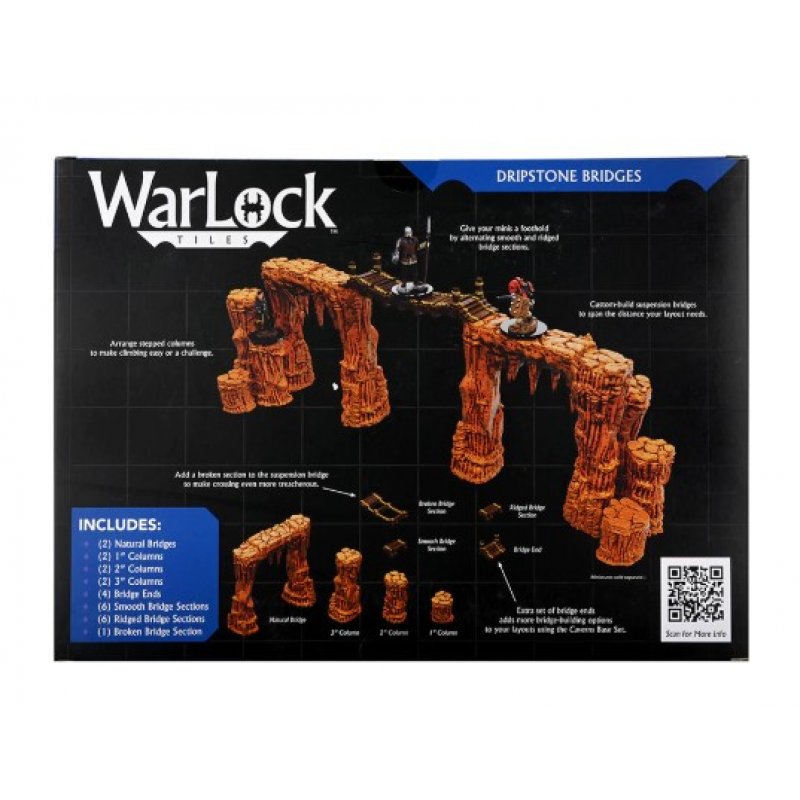 WarLock Tiles Accessory : Dripstone Bridges