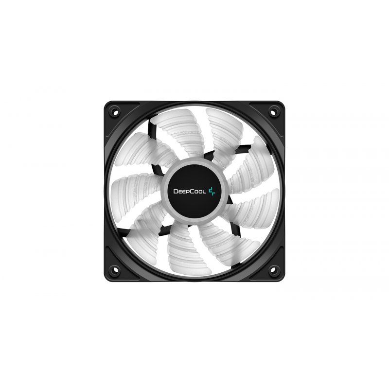 DeepCool RF120B Boitier PC Ventilateur 12 cm Noir, Translucide 1 pièce(s)