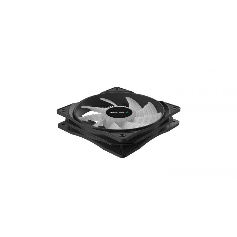 DeepCool RF120B Boitier PC Ventilateur 12 cm Noir, Translucide 1 pièce(s)