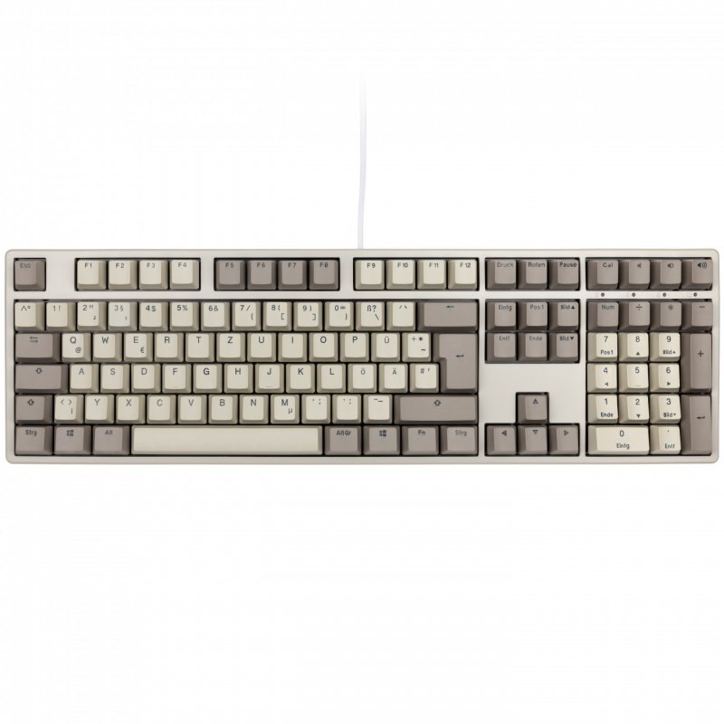 Ducky Origin Vintage Gaming Tastatur, Cherry MX-Black