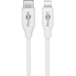Goobay 39444 câble Lightning 0,5 m Blanc