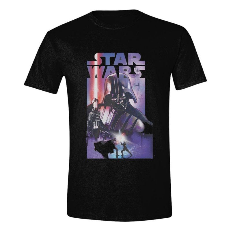Star Wars T-Shirt Darth Vader Poster (L)