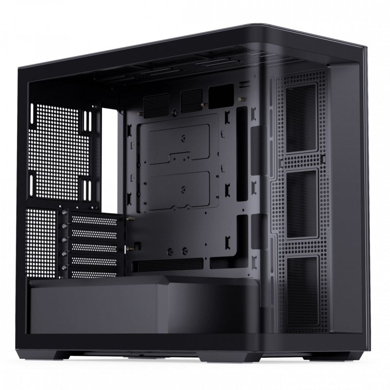 Boitier Mini Tour Micro-ATX Jonsbo D300 avec panneaux vitrés (Noir)