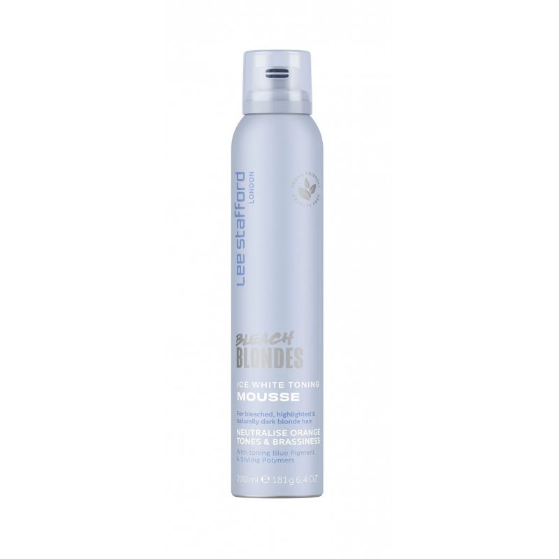 Lee Stafford - Bleach Blondes Ice White Toning Mousse 200 ml
