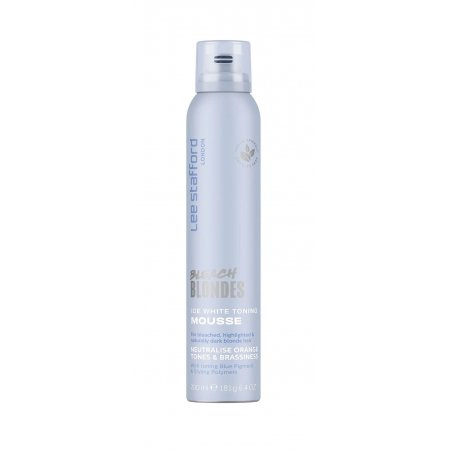 Lee Stafford - Bleach Blondes Ice White Toning Mousse 200 ml