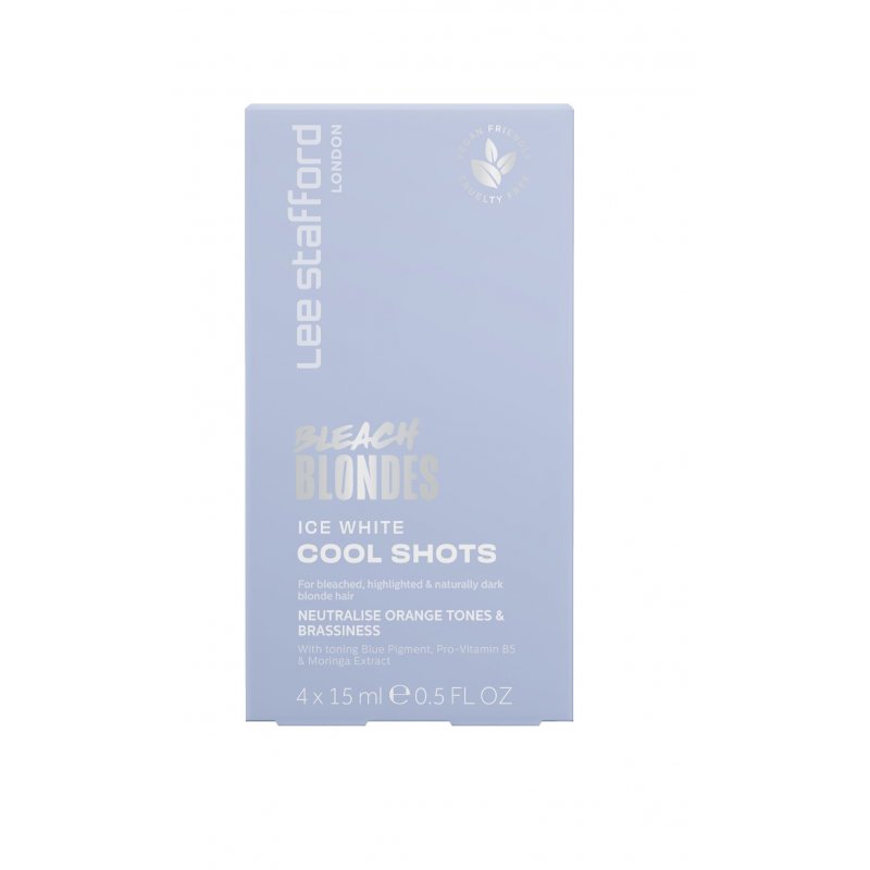 Lee Stafford - Bleach Blondes Ice White Cool Shots 4 x 15 ml