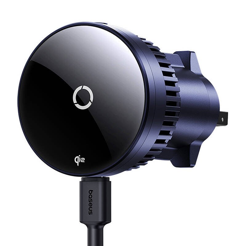 Car holder with inductive charger Baseus MagPro 15W Qi2.0 (Black)