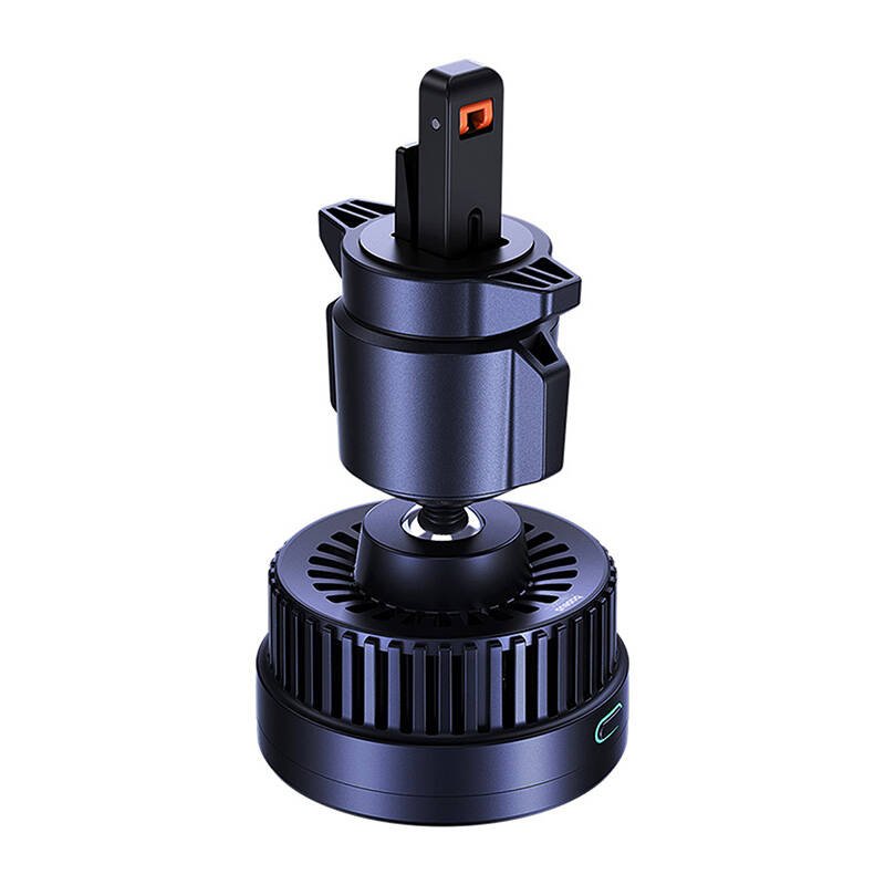 Car holder with inductive charger Baseus MagPro 15W Qi2.0 (Black)