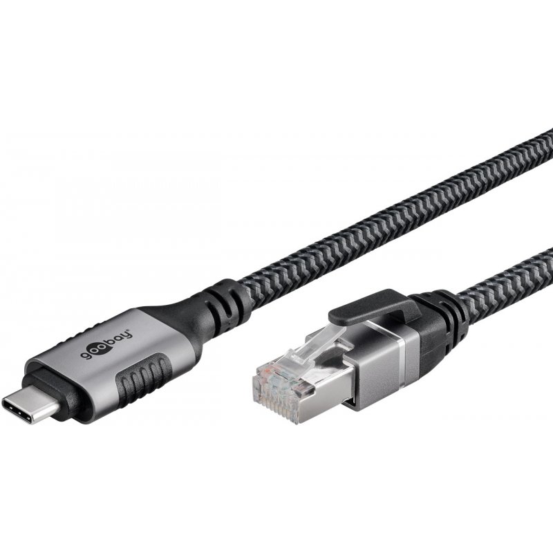 Goobay Ethernet-Kabel USB-C™ 3.1 auf RJ45, 15 m