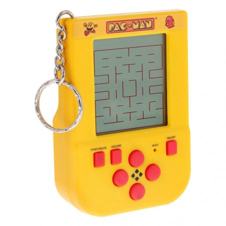 Pac-Man console de jeu portable avec porte-clés Mini Retro