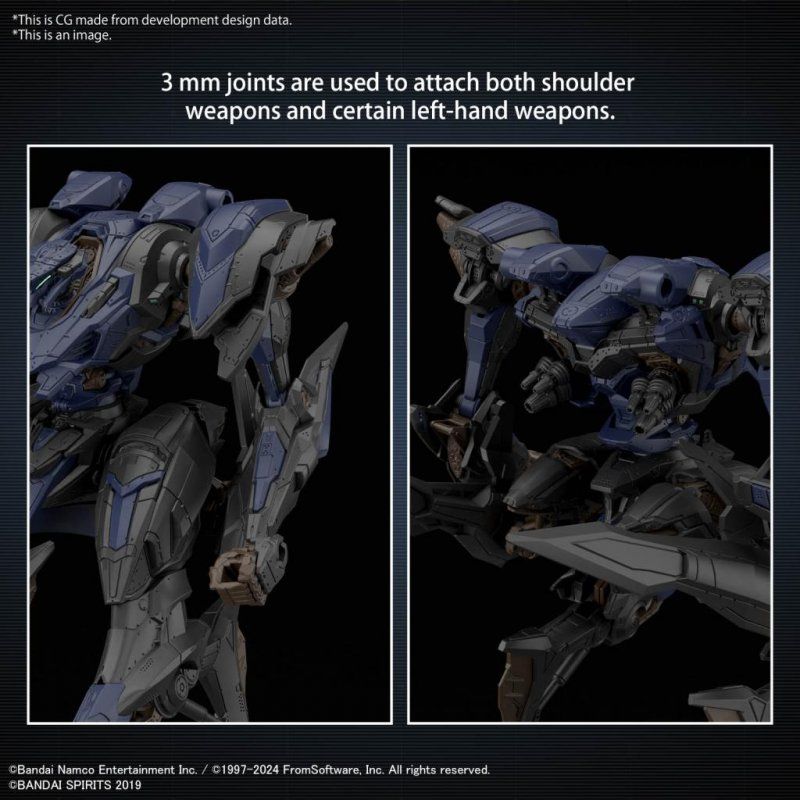 STOCKINK4-ARMORED CORE VI - Schneider Nachtreiher/40E Steel Haze - Model Kit