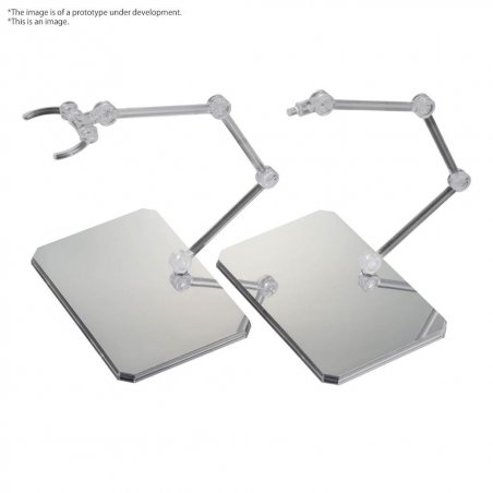 GUNDAM - Action Base 6 (Clear Color) Mirror Stickers Set - Model Kit