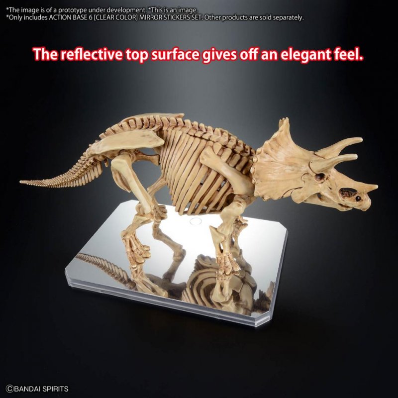 GUNDAM - Action Base 6 (Clear Color) Mirror Stickers Set - Model Kit