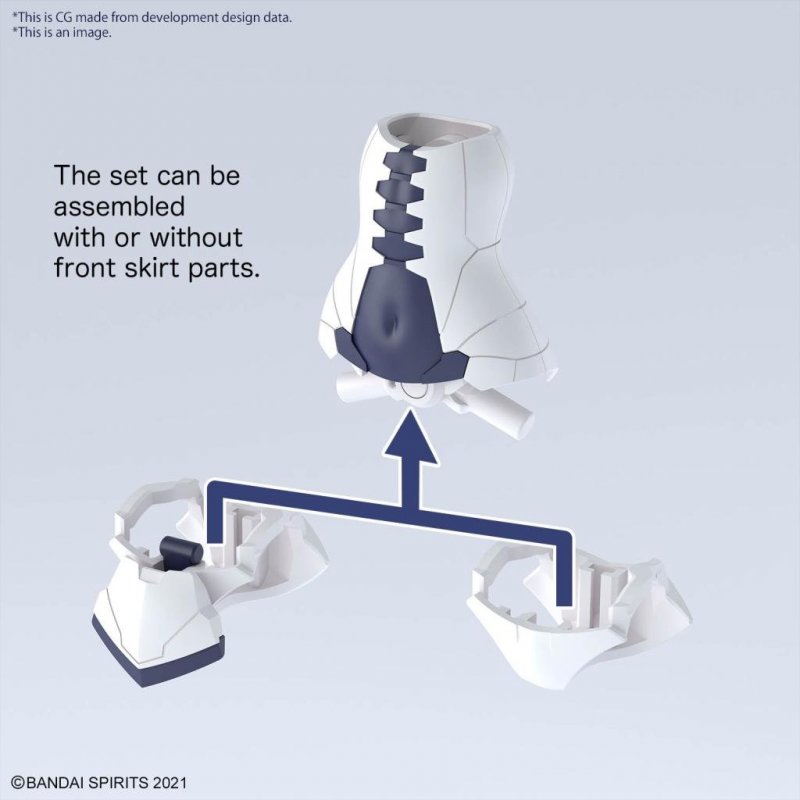 30MS - Option Body Parts Type MD01 (Color A) - Model Kit