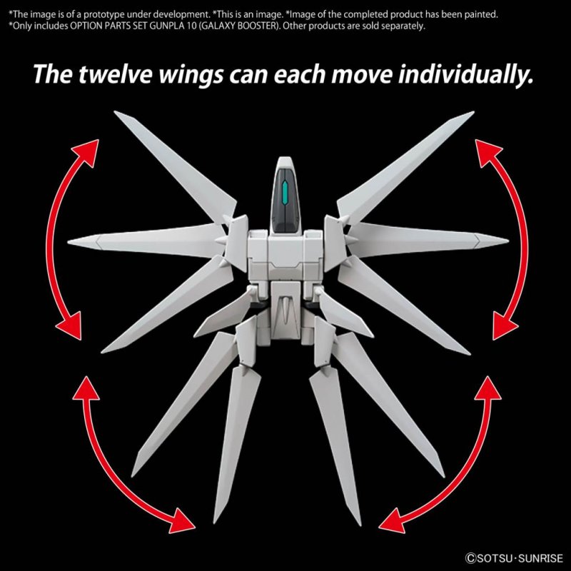 GUNDAM - Option Parts Set Gunpla 10 (Galaxy Booster) - Model Kit