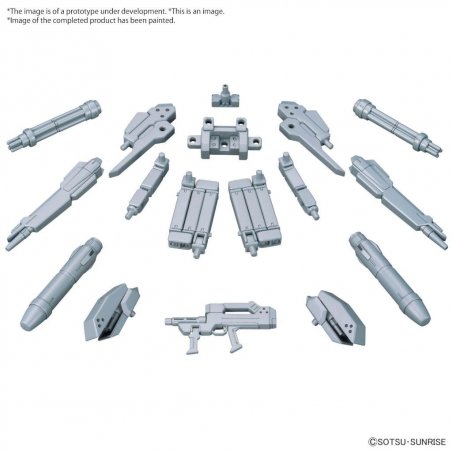 GUNDAM -Option Parts Set Gunpla 07 (Powered Arms Powereder) -Model Kit