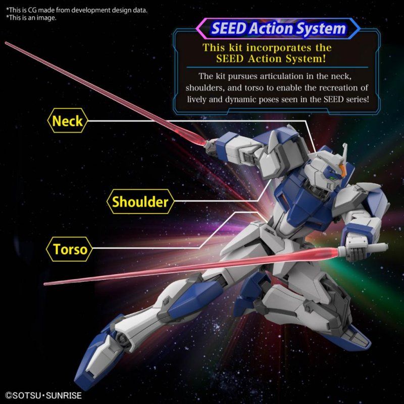 STOCKJBE1 - GUNDAM SEED FREEDOM - HG 1/144 Duel Blitz Gundam - Model Kit