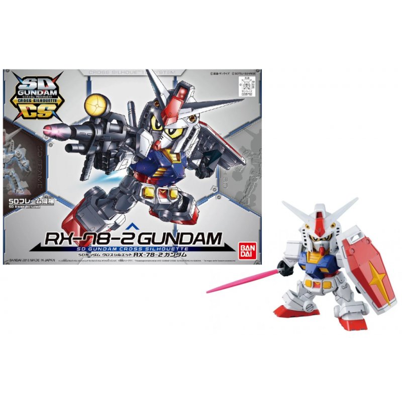GUNDAM - SD Cross Silhouette RX-78-2 Gundam - Model Kit