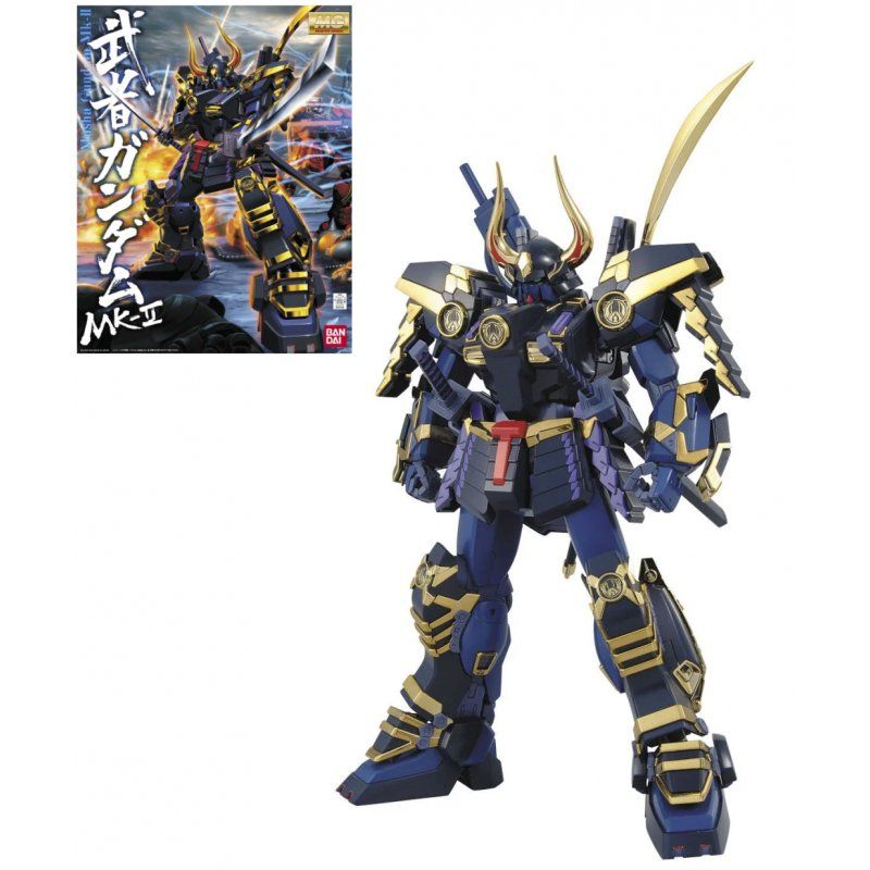 GUNDAM - Model Kit - MG 1/100 - Musha Gundam MK-II - 18CM