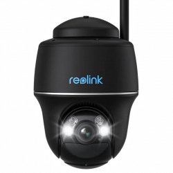 Reolink Argus Series B430 WLAN Überwachungskamera Schwarz 5MP (2880x1616), Akkubetrieb, IP64-Wetterschutz, Nachtsicht