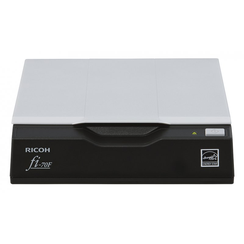 Ricoh fi-70F Numérisation à plat 600 x 600 DPI A6 Noir, Gris
