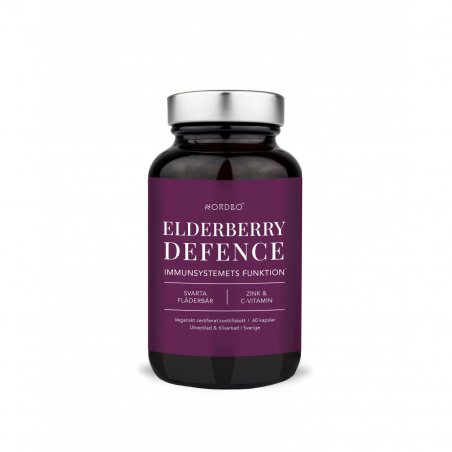 NORDBO - Elderberry Defence Vegan 60 Capsules