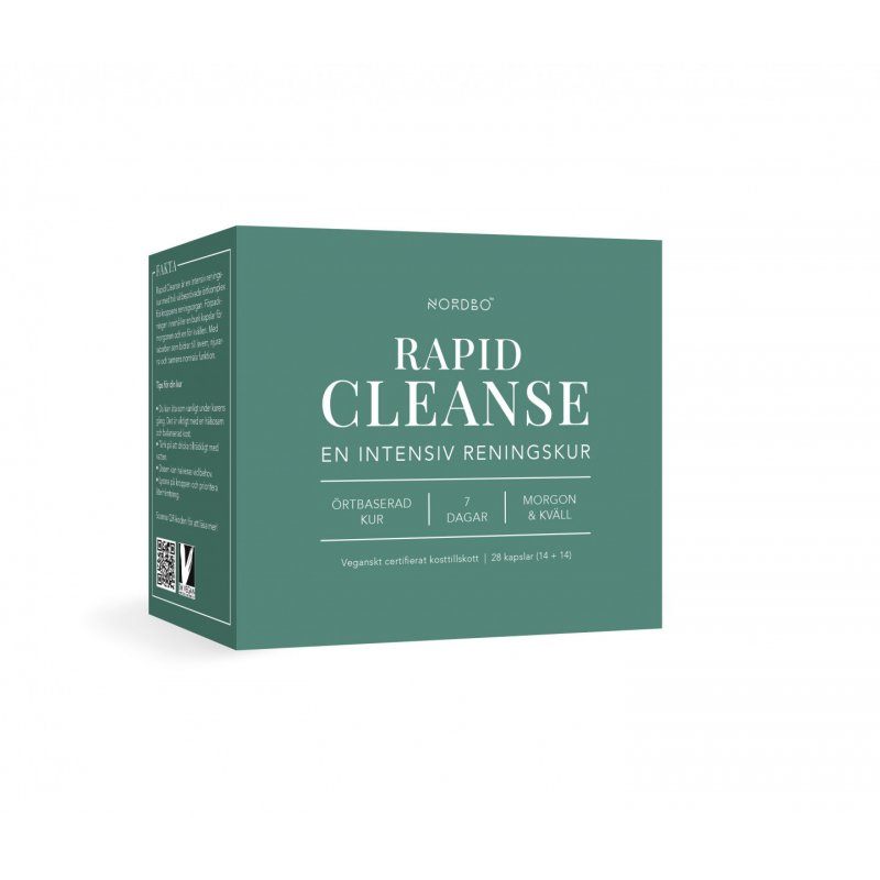NORDBO - Rapid Cleanse Vegan 2 x 14 Capsules