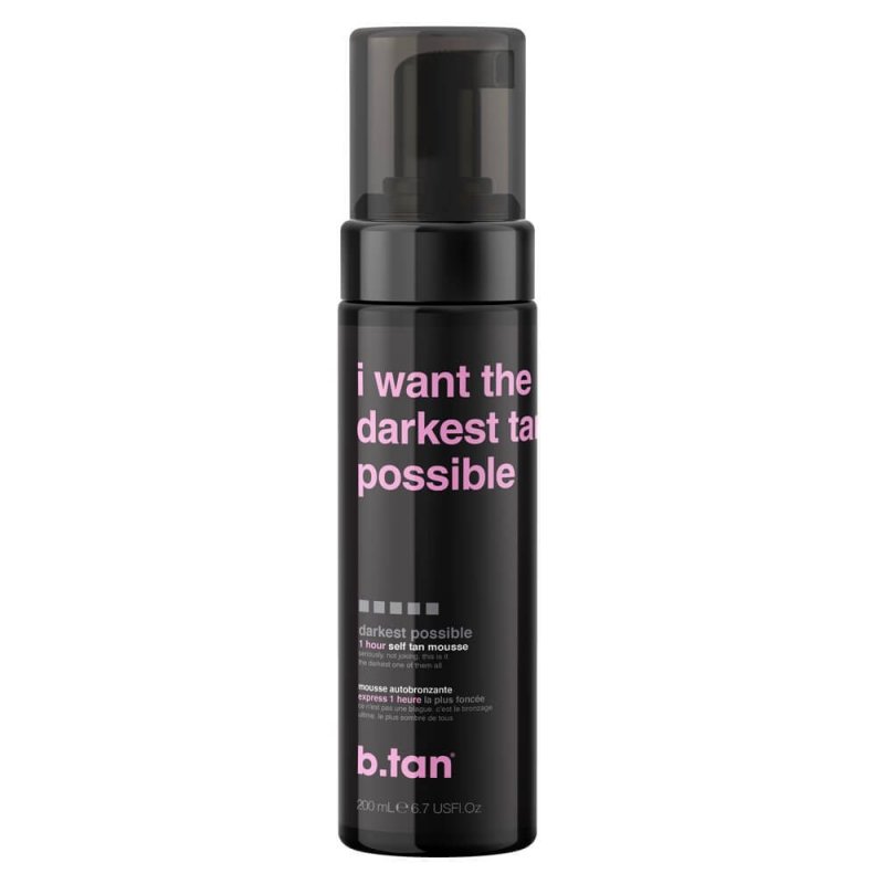 b.tan - I Want The Darkest Tan Possible Tan Mousse 200 ml