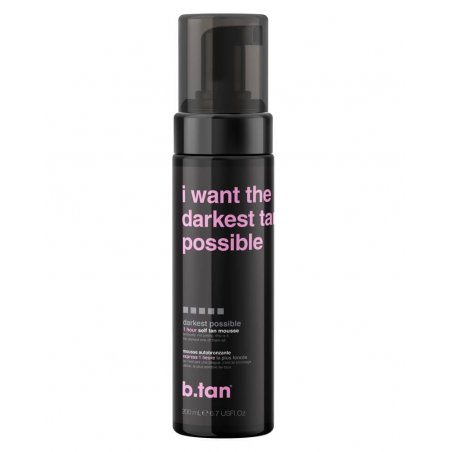 b.tan - I Want The Darkest Tan Possible Tan Mousse 200 ml